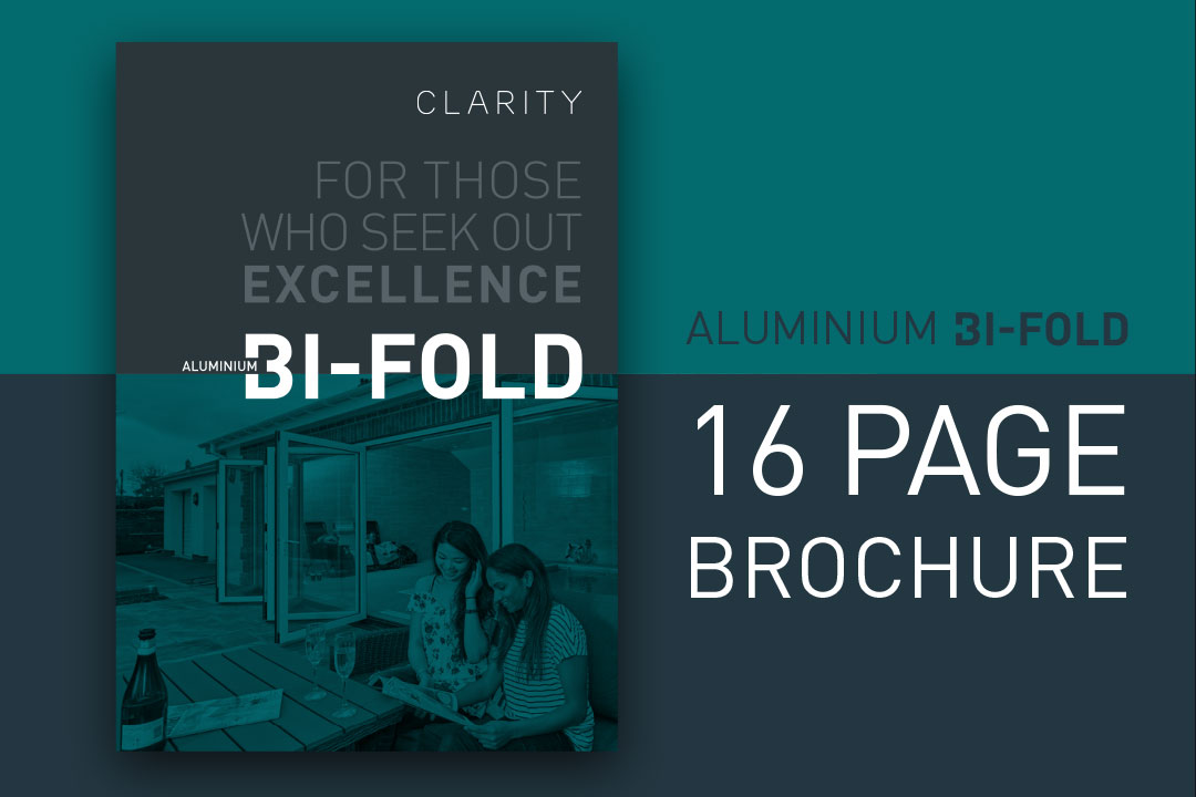 Clarity Aluminium Bi-Fold Front Cover