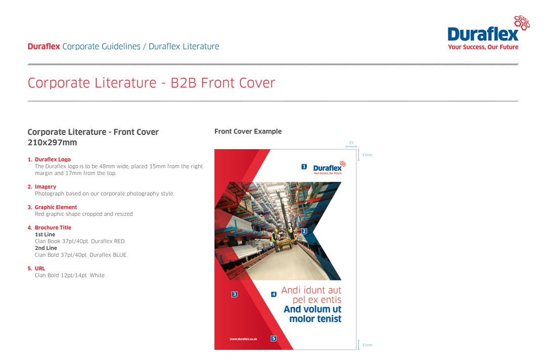 Duraflex Corporate Guidelines