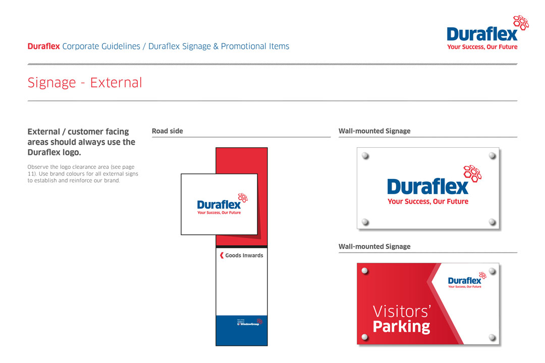 Duraflex Corporate Guidelines