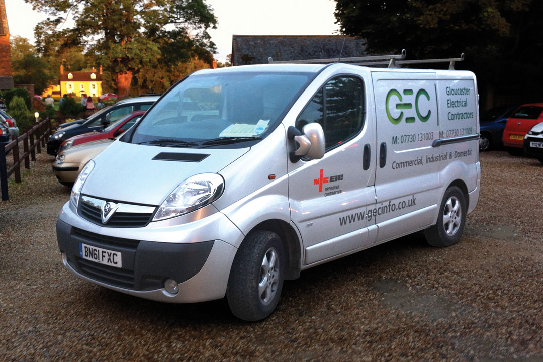 GEC Van Livery