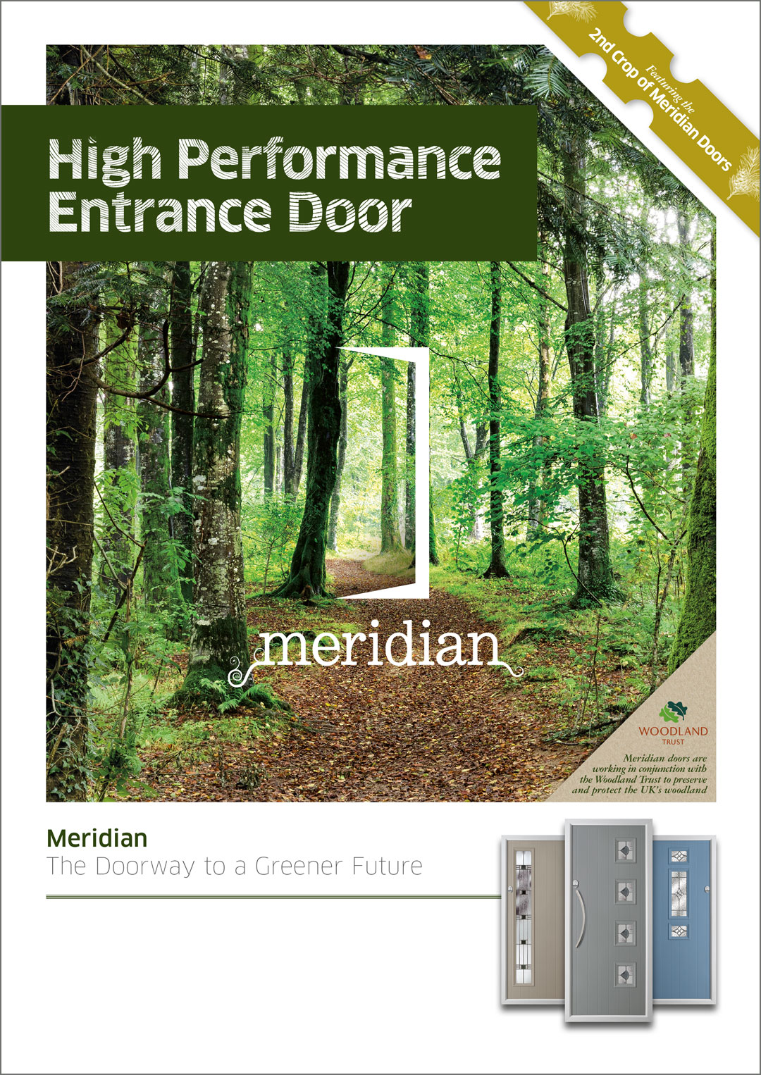 Meridain Door Brochure Cover