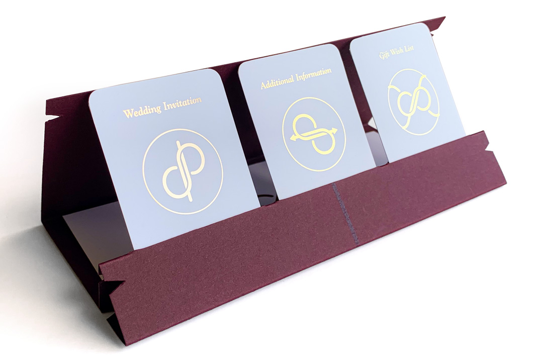 Ostle Wedding Invite Displayed